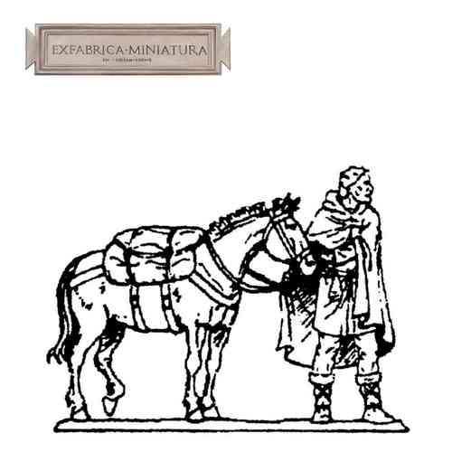 Merchant with Mule