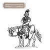Roman cavalryman (decurion), mounted